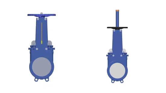 Divers types de vannes à guillotine de bonne qualité à des prix compétitifs provenant d'un véritable fabricant