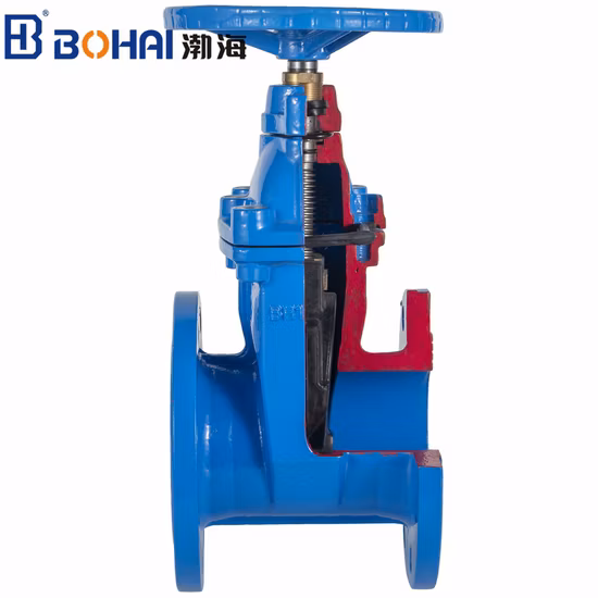 Fonte ductile/Wcb/vanne de commande industrielle en acier inoxydable avec sièges résilients
